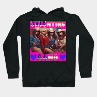 Galentine gang party Hoodie